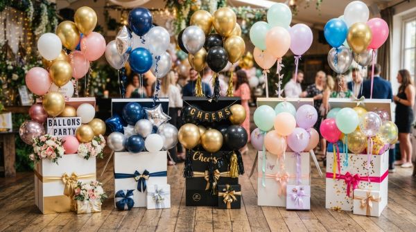 Découvrez notre sélection de boxes de ballons d'hélium sur mesure !